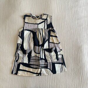 H&M Linen Blend Top (sz 8)